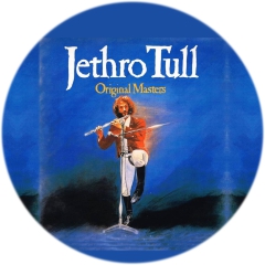 Jethro Tull Motiv 1 Anstecker mit Sicherheitsnadel Ø 25 mm