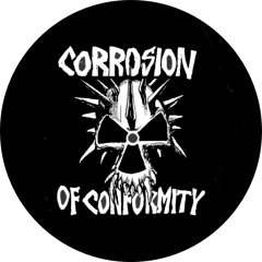 Corrosion Of Conformity Motiv 3 Anstecker mit Sicherheitsnadel Ø 25 mm