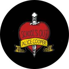 Cooper, Alice Cooper Motiv 1 Anstecker mit Sicherheitsnadel Ø 25mm