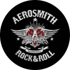 Aerosmith Motiv 1 Anstecker mit Sicherheitsnadel Ø 25mm