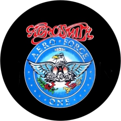 Aerosmith Motiv 2 Anstecker mit Sicherheitsnadel Ø 25mm