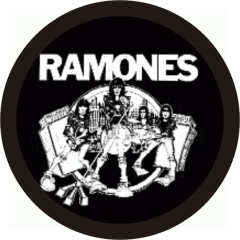 Ramones, The Ramones Motiv 9 Anstecker mit Sicherheitsnadel Ø 25mm