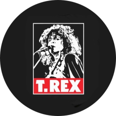 T. Rex Marc Bolan Motiv 5 Anstecker mit Sicherheitsnadel Ø 25mm