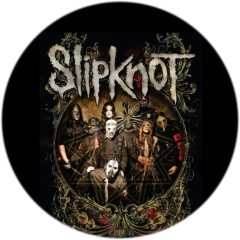 Slipknot Motiv 2 Anstecker mit Sicherheitsnadel Ø 25mm