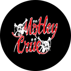 Mötley Crüe Motiv 1 Anstecker mit Sicherheitsnadel Ø 25mm