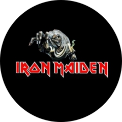 Iron Maiden Motiv 02 Anstecker mit Sicherheitsnadel Ø 25mm