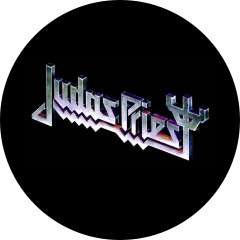 Judas Priest Motiv 2 Anstecker mit Sicherheitsnadel Ø 25mm