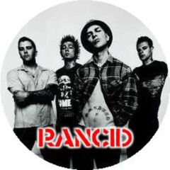 Rancid Motiv 4 Anstecker mit Sicherheitsnadel Ø 25 mm