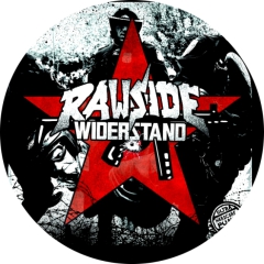 Rawside Motiv 2 Anstecker mit Sicherheitsnadel Ø 25 mm