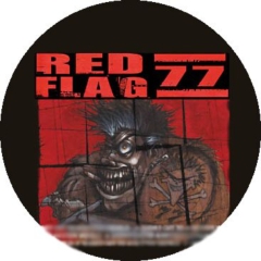 Red Flag 77 Motiv 1 Anstecker mit Sicherheitsnadel Ø 25mm