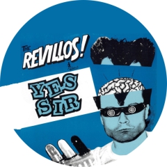 Revillos, The Revillos Motiv 4 Anstecker mit Sicherheitsnadel Ø 25mm