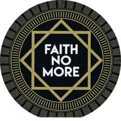 Faith No More Motiv 2 Anstecker mit Sicherheitsnadel Ø 25mm