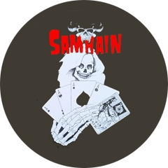 Samhain Motiv 5 Anstecker mit Sicherheitsnadel Ø 25mm