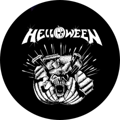 Helloween Motiv 2 Anstecker mit Sicherheitsnadel Ø 25mm