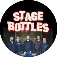 Stage Bottles Motiv 2 Anstecker mit Sicherheitsnadel Ø 25mm