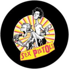 Sex Pistols, The Sex Pistols Motiv 02 Anstecker mit Sicherheitsnadel Ø 25mm